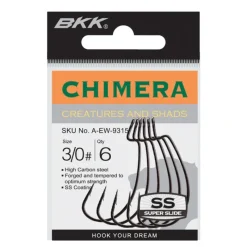 Bait^ BKK Hooks Chimera Size 1/0# 7 Pack - Your Premium Fishing Gear Store Rods Lines Baits Accessories