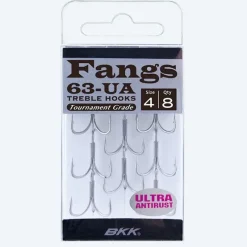 Bait^ BKK Hooks Fangs-63 UA Treble Hooks - Your Premium Fishing Gear Store Rods Lines Baits Accessories