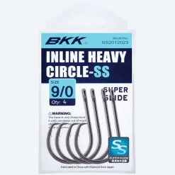 Fishing Line^ BKK Hooks Inline Heavy Circle-SS - Your Premium Fishing Gear Store Rods Lines Baits Accessories