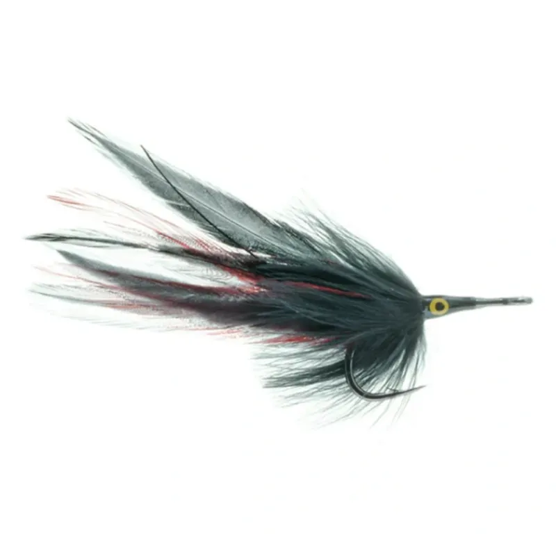 Fly Fishing^ Black Death Tarpon Fly - Your Premium Fishing Gear Store Rods Lines Baits Accessories