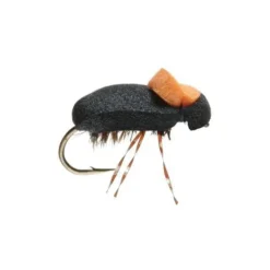 Fishing Line^ Black Foam Beetle - Your Premium Fishing Gear Store Rods Lines Baits Accessories