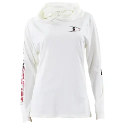 Shop All^ Blackfish CoolCharge UPF Switft Sun Hoodie - USA White Size XL - Your Premium Fishing Gear Store Rods Lines Baits Accessories