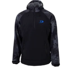 Shop All^ Blackfish Gale Softshell Pullover - Blackout - XL - Your Premium Fishing Gear Store Rods Lines Baits Accessories