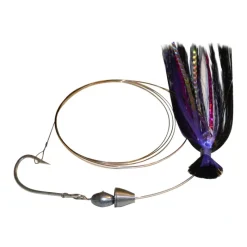 Shop All^ Blue Water Candy Ballyhoo Rig, 1oz, Purple/Black - Your Premium Fishing Gear Store Rods Lines Baits Accessories