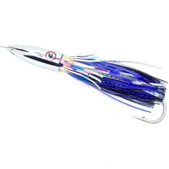 Shop All^ Blue Water Candy Hiz-Azz, Rigged Jet Head Lure Blue/Black Mylar - Your Premium Fishing Gear Store Rods Lines Baits Accessories