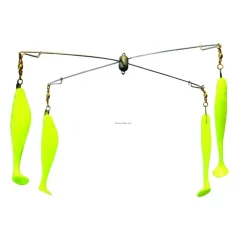 Shop All^ Blue Water Candy Umbrella with Shad Only Troll Lures, 6", 10.4 oz, Chartreuse - Your Premium Fishing Gear Store Rods Lines Baits Accessories