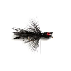 Shop All^ Bluegill Bug Popper Black - Your Premium Fishing Gear Store Rods Lines Baits Accessories