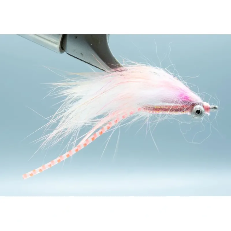 Fly Fishing^ Boney Foo Foo Pink/Orange #6 - Your Premium Fishing Gear Store Rods Lines Baits Accessories