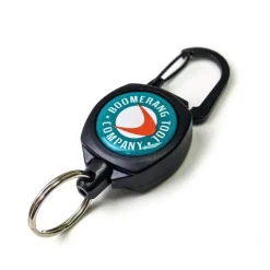 Shop All^ Boomerang Mid Size Zinger with Carabiner, 20" Cord - Your Premium Fishing Gear Store Rods Lines Baits Accessories