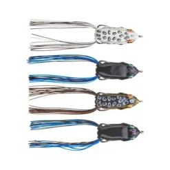 Fishing Line^ Booyah BPK4BYPC2-1 Junior Pad Crasher Eco System 2in 1/4oz Frog Shape Lures Set - Your Premium Fishing Gear Store Rods Lines Baits Accessories