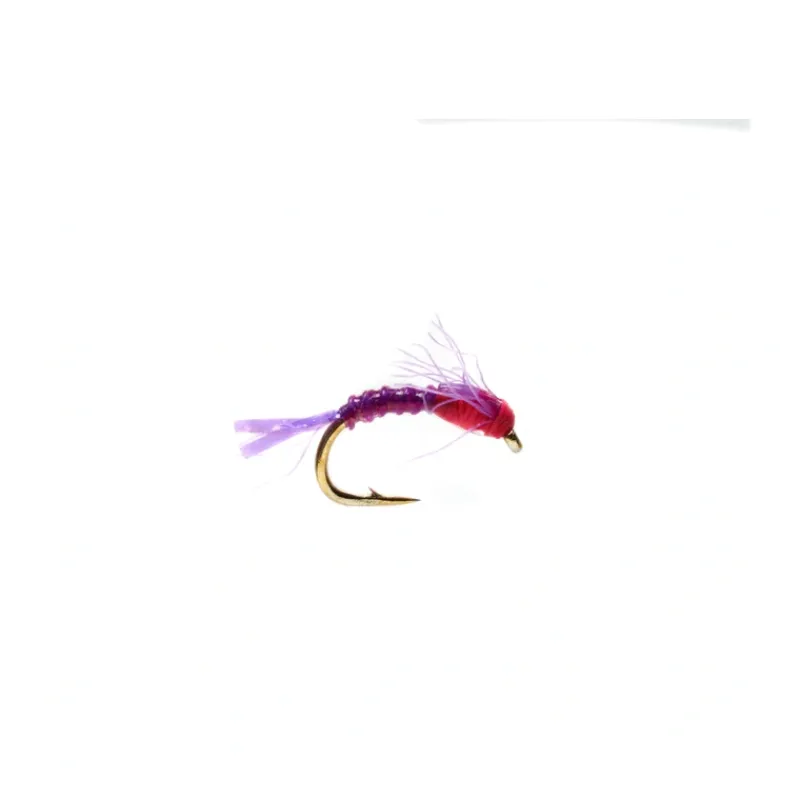 Fly Fishing^ Boroffs Hot Belly Baetis Purple - Your Premium Fishing Gear Store Rods Lines Baits Accessories