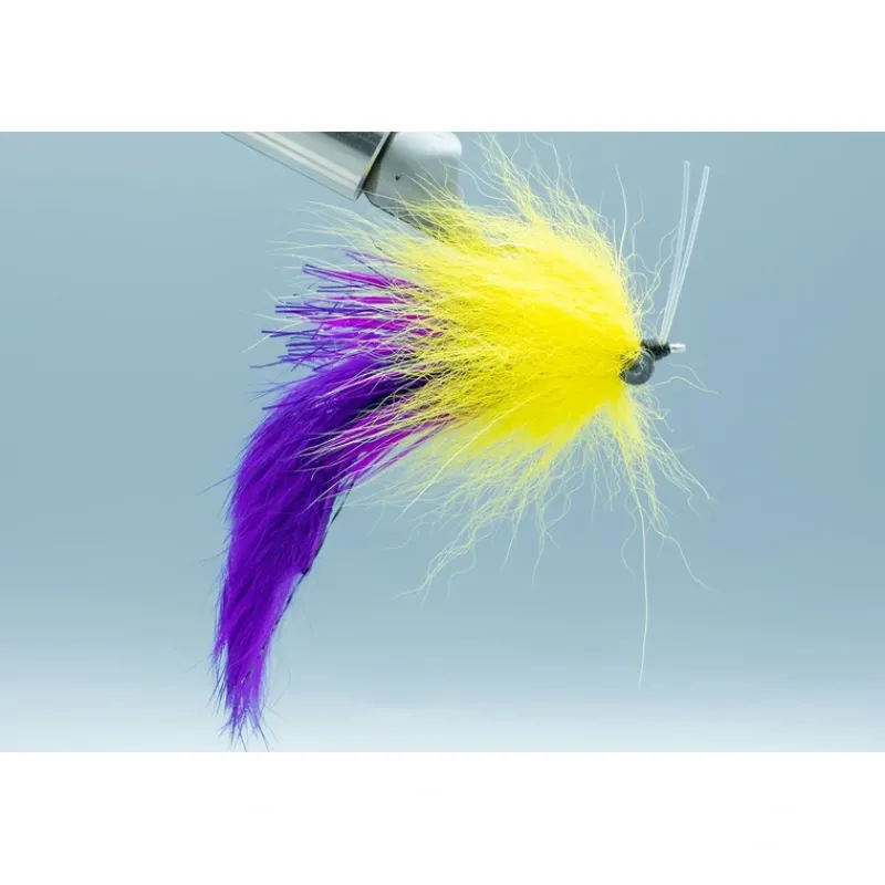 Fly Fishing^ Boyles Swamp Fox - Purple/Yellow - #1 - Your Premium Fishing Gear Store Rods Lines Baits Accessories
