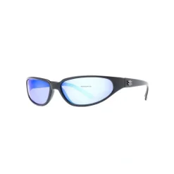 Shop All^ Calcutta Carolina Polarized Sunglasses Black Frame/Blue Mirror Lens - Your Premium Fishing Gear Store Rods Lines Baits Accessories