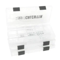 Shop All^ Calcutta 3/pk 3500 Clear 2-Latch Tackle Tray,Fishing Storage Box, Organizer Case - Your Premium Fishing Gear Store Rods Lines Baits Accessories