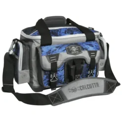 Shop All^ Calcutta Squall Tackle Bag with 4 Trays, Blue Camo - Your Premium Fishing Gear Store Rods Lines Baits Accessories
