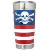 Shop All^ Calcutta Stainless Steel Double Wall Vacuum Seal Tumbler Cup 20oz Patriot - Your Premium Fishing Gear Store Rods Lines Baits Accessories