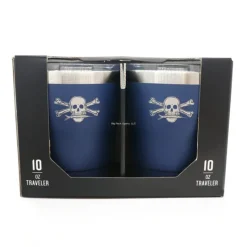 Shop All^ Calcutta Stainless Steel Double Wall Vacuum Seal Traveler 10oz 2 pack w//lid Blue - Your Premium Fishing Gear Store Rods Lines Baits Accessories