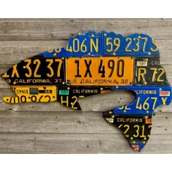Shop All^ California Antique Largemouth Bass License Plate Art - Your Premium Fishing Gear Store Rods Lines Baits Accessories