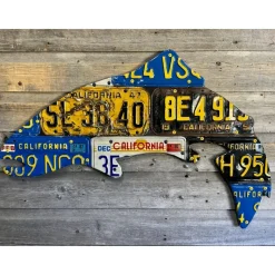 Shop All^ California Antique Trout License Plate Art - Your Premium Fishing Gear Store Rods Lines Baits Accessories