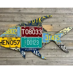 Shop All^ Caribbean Grand Slam Permit License Plate Art - Your Premium Fishing Gear Store Rods Lines Baits Accessories
