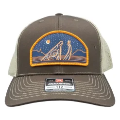 Fly Fishing^ Casey Underwood Star Sipper Trucker Brown/Khaki - Your Premium Fishing Gear Store Rods Lines Baits Accessories