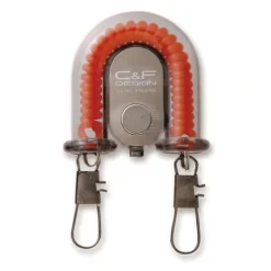 Fly Fishing^ CF Design 2-in-1 Retractor with Fly Catcher Orange Orange - Your Premium Fishing Gear Store Rods Lines Baits Accessories