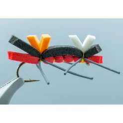 Fly Fishing^ Chernobyl Ant Black and Red #12 - Your Premium Fishing Gear Store Rods Lines Baits Accessories