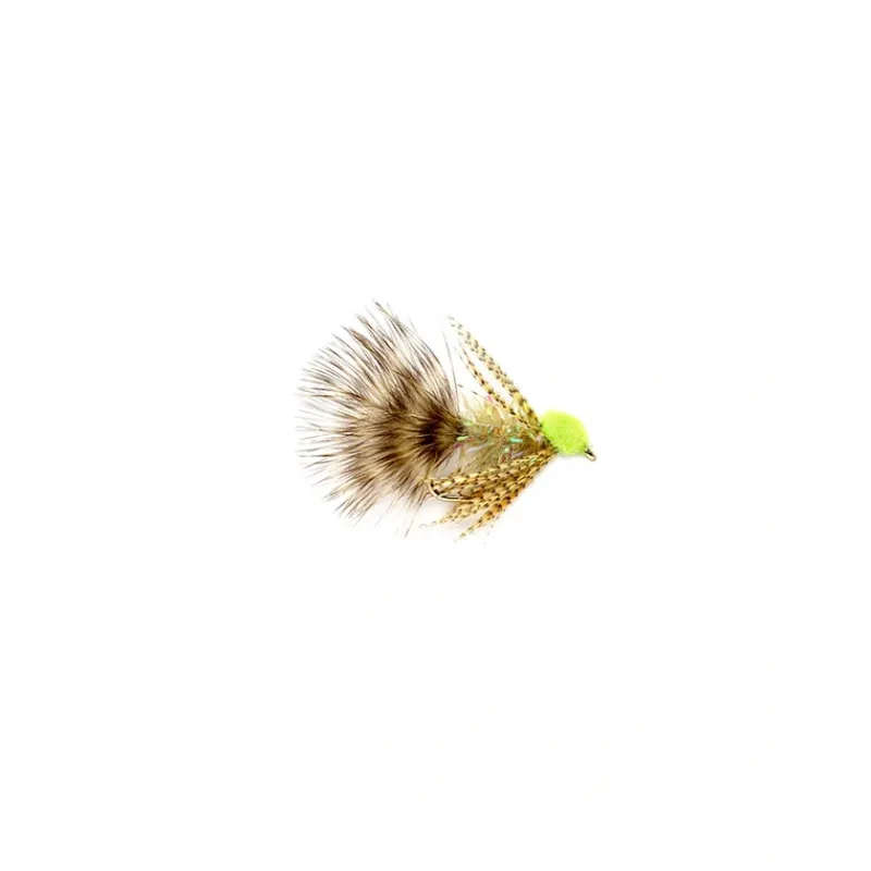 Fly Fishing^ Chicken Little Chartreuse - Your Premium Fishing Gear Store Rods Lines Baits Accessories