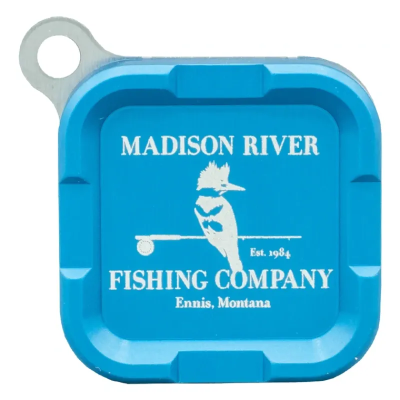 Fly Fishing^ Cling Mag Grab Logo Mini Blue - Your Premium Fishing Gear Store Rods Lines Baits Accessories