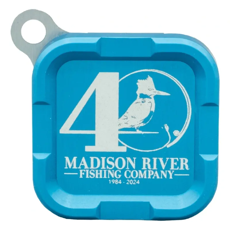 Fly Fishing^ Cling Mag Grab 40th Logo Mini Blue - Your Premium Fishing Gear Store Rods Lines Baits Accessories