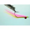 Fly Fishing^ Clouser Minnow-#2/0- Pink/Chart - Your Premium Fishing Gear Store Rods Lines Baits Accessories