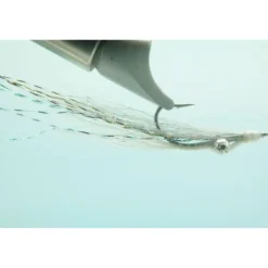 Fly Fishing^ Clouser's Skinny Water Clouser Gray/White #6 - Your Premium Fishing Gear Store Rods Lines Baits Accessories