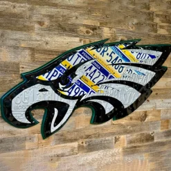 Shop All^ Cody Richardson Art - Philadelphia Eagles License Plate Wall Hanging - Your Premium Fishing Gear Store Rods Lines Baits Accessories