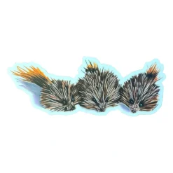 Shop All^ Conner Art Studio 3 Blind Mice Sticker - Your Premium Fishing Gear Store Rods Lines Baits Accessories