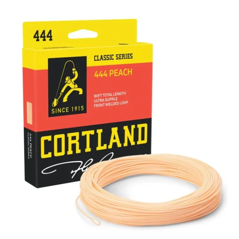 Fishing Line^ Cortland 444 Peach Classic Weight Forward Floating Line - Your Premium Fishing Gear Store Rods Lines Baits Accessories