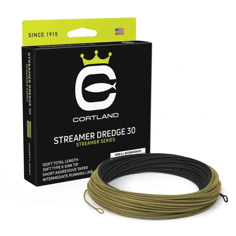 Fishing Line^ Cortland Streamer Dredge 30 Fly Line - Your Premium Fishing Gear Store Rods Lines Baits Accessories