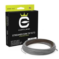 Fishing Line^ Cortland Streamer Sink Tip 10 T3 Fly Line - Your Premium Fishing Gear Store Rods Lines Baits Accessories