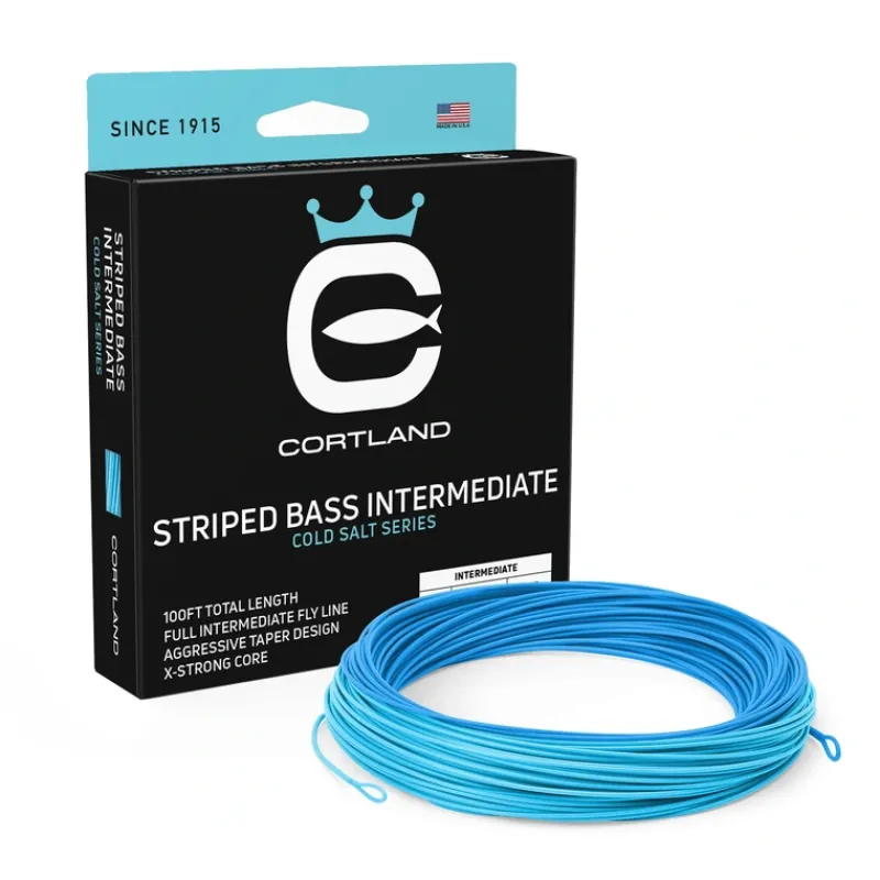 Fishing Line^ Cortland Striped Bass Intermediate Fly Line - Your Premium Fishing Gear Store Rods Lines Baits Accessories