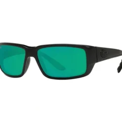 Shop All^ Costa Fantail Sunglasses Blackout Green Mirror 580P - Your Premium Fishing Gear Store Rods Lines Baits Accessories