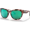 Shop All^ Costa Maya Sunglasses Shiny Coral Tortoise Green Mirror 580G - Your Premium Fishing Gear Store Rods Lines Baits Accessories