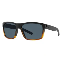 Shop All^ Costa Slack Tide Sunglasses Matte Black/Shiny Tortoise Gray 580P - Your Premium Fishing Gear Store Rods Lines Baits Accessories