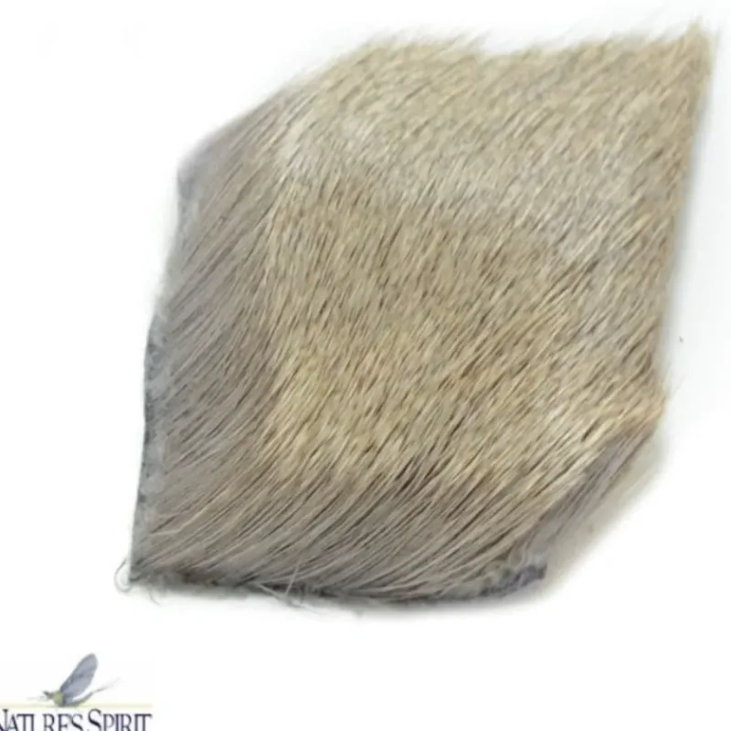 Fly Fishing^ Cow Elk Backstrap 6X6- Natural - Your Premium Fishing Gear Store Rods Lines Baits Accessories