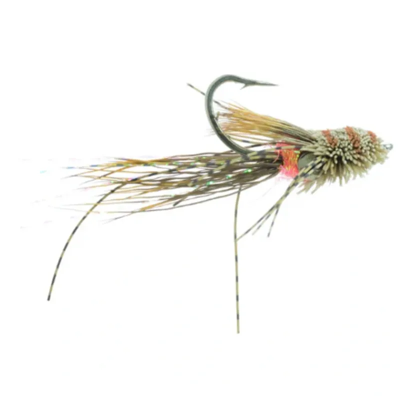 Fly Fishing^ Crab Cake - Tan - Your Premium Fishing Gear Store Rods Lines Baits Accessories