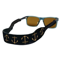 Shop All^ Croakies Croakie Print Anchor Black - Your Premium Fishing Gear Store Rods Lines Baits Accessories