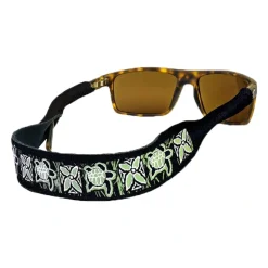 Shop All^ Croakies Croakie Print Turtle Black - Your Premium Fishing Gear Store Rods Lines Baits Accessories