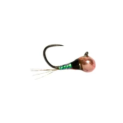 Fly Fishing^ Croston's Full Metal Jacket Micro Perdigon Pink Widow Barbless - Your Premium Fishing Gear Store Rods Lines Baits Accessories