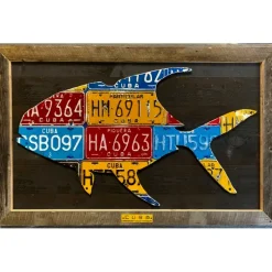 Shop All^ Cuba Permit License Plate Art - Your Premium Fishing Gear Store Rods Lines Baits Accessories