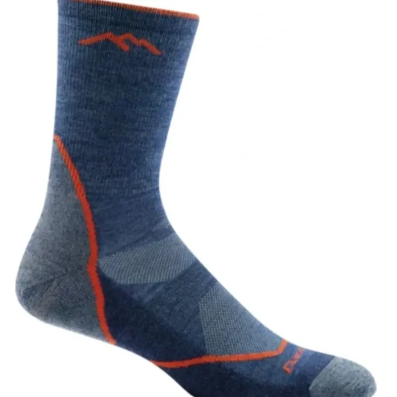 Fishing Line^ Darn Tough Mens Light Hiker Micro Crew Sock Light Cushion - Your Premium Fishing Gear Store Rods Lines Baits Accessories