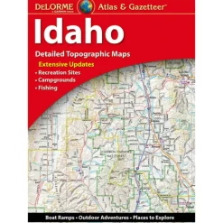 Shop All^ Delorme Gazetter and Atlas : Idaho - Your Premium Fishing Gear Store Rods Lines Baits Accessories