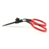 Shop All^ Dr. Slick Black Widow All Purpose Razor Scissor 4" Bent Shaft Black and Red - Your Premium Fishing Gear Store Rods Lines Baits Accessories